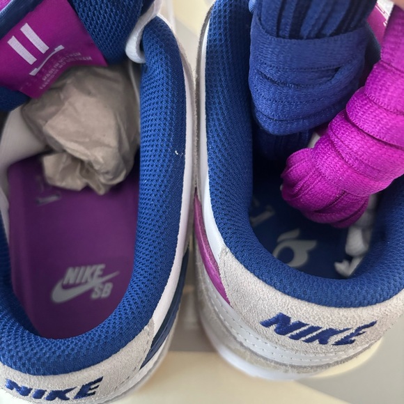💜💙 Nike SB Dunk Low PRM RL - Rayssa Leal Wmns 9 Men’s 7.5 💜💙 - Picture 10 of 13